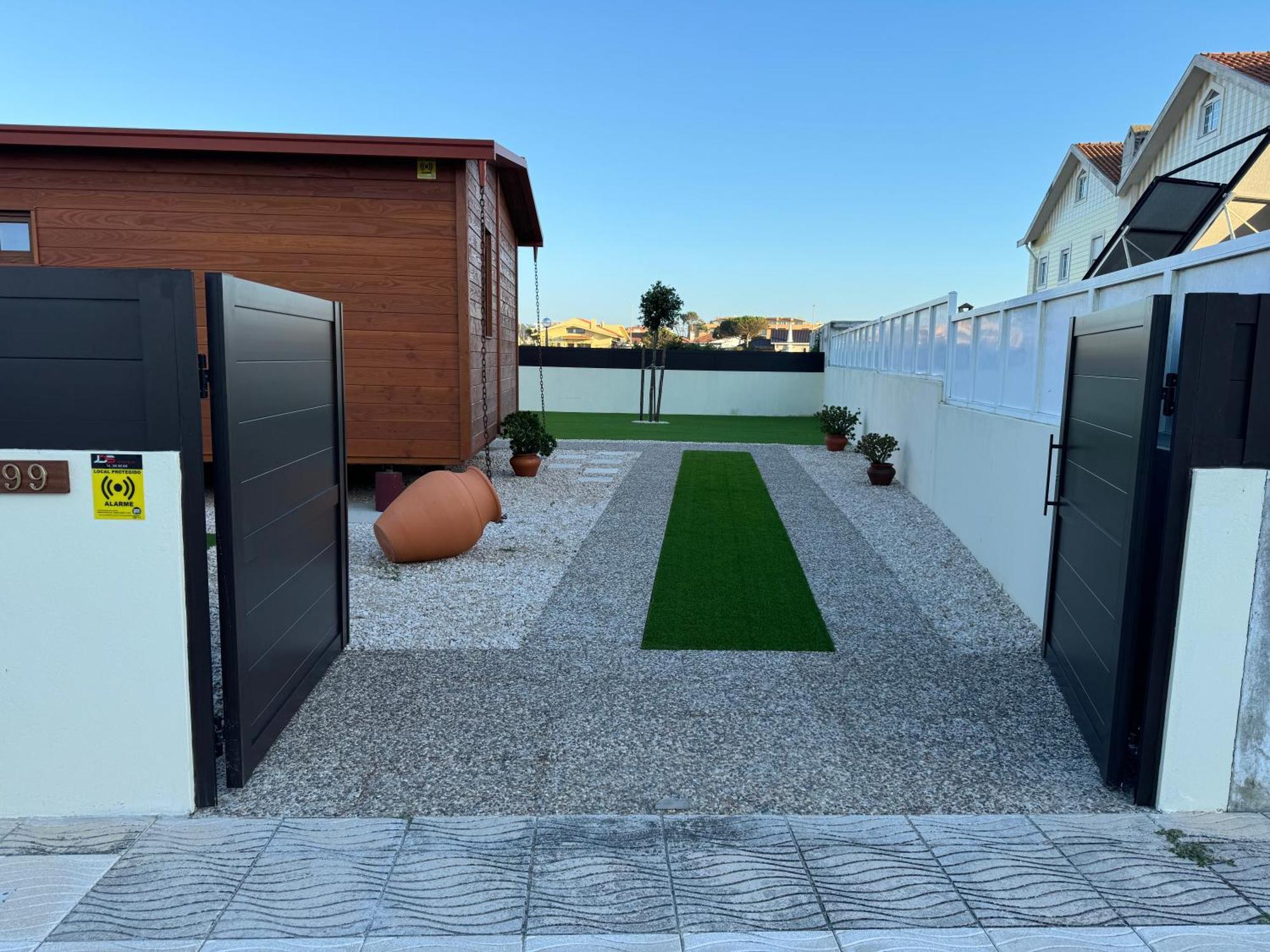 Acolhedora Casa De Ferias T2 Com Espaco Exterior Esmoriz Esterno foto
